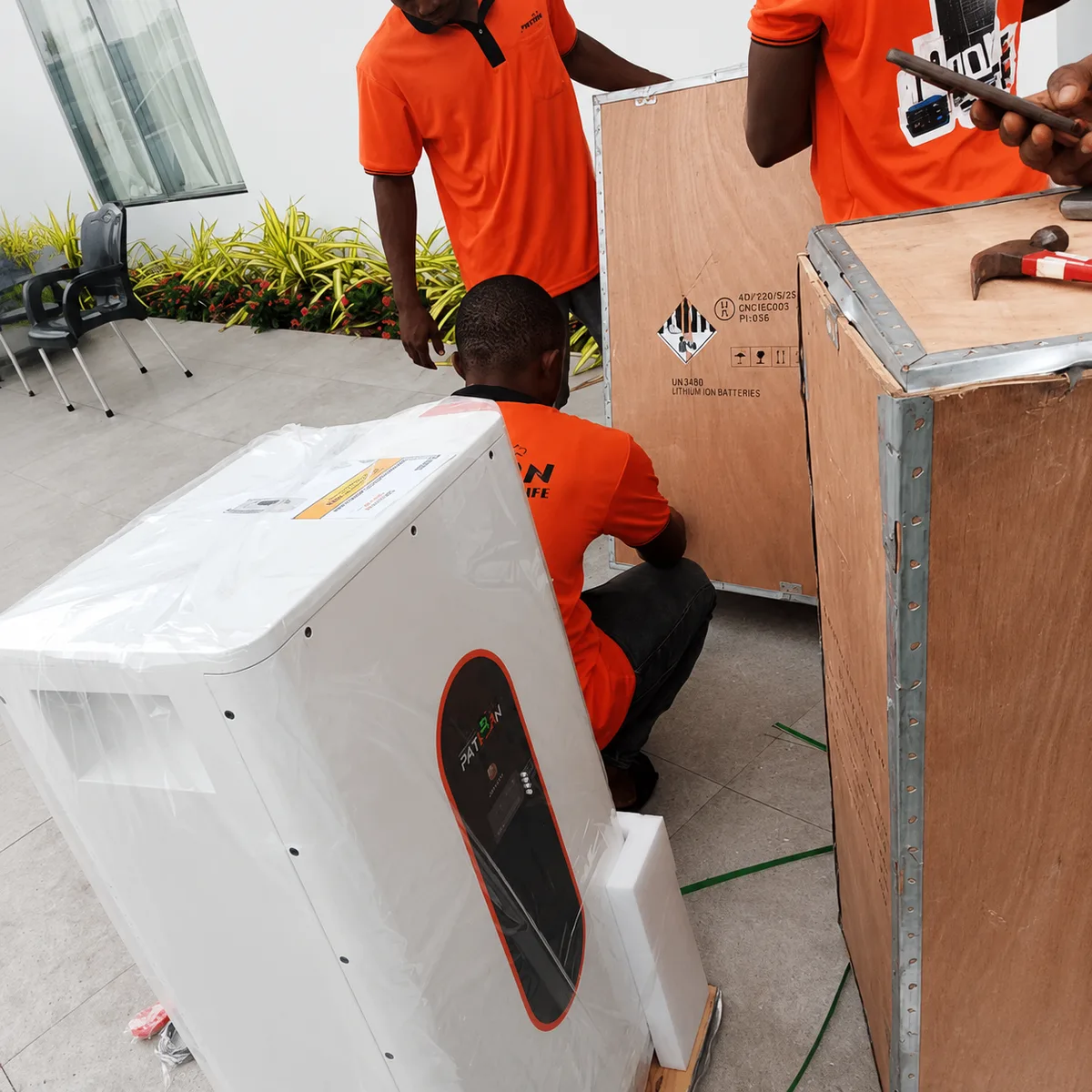 Factory-Direct Delivery & Unpacking — Logistics · Nigeria
