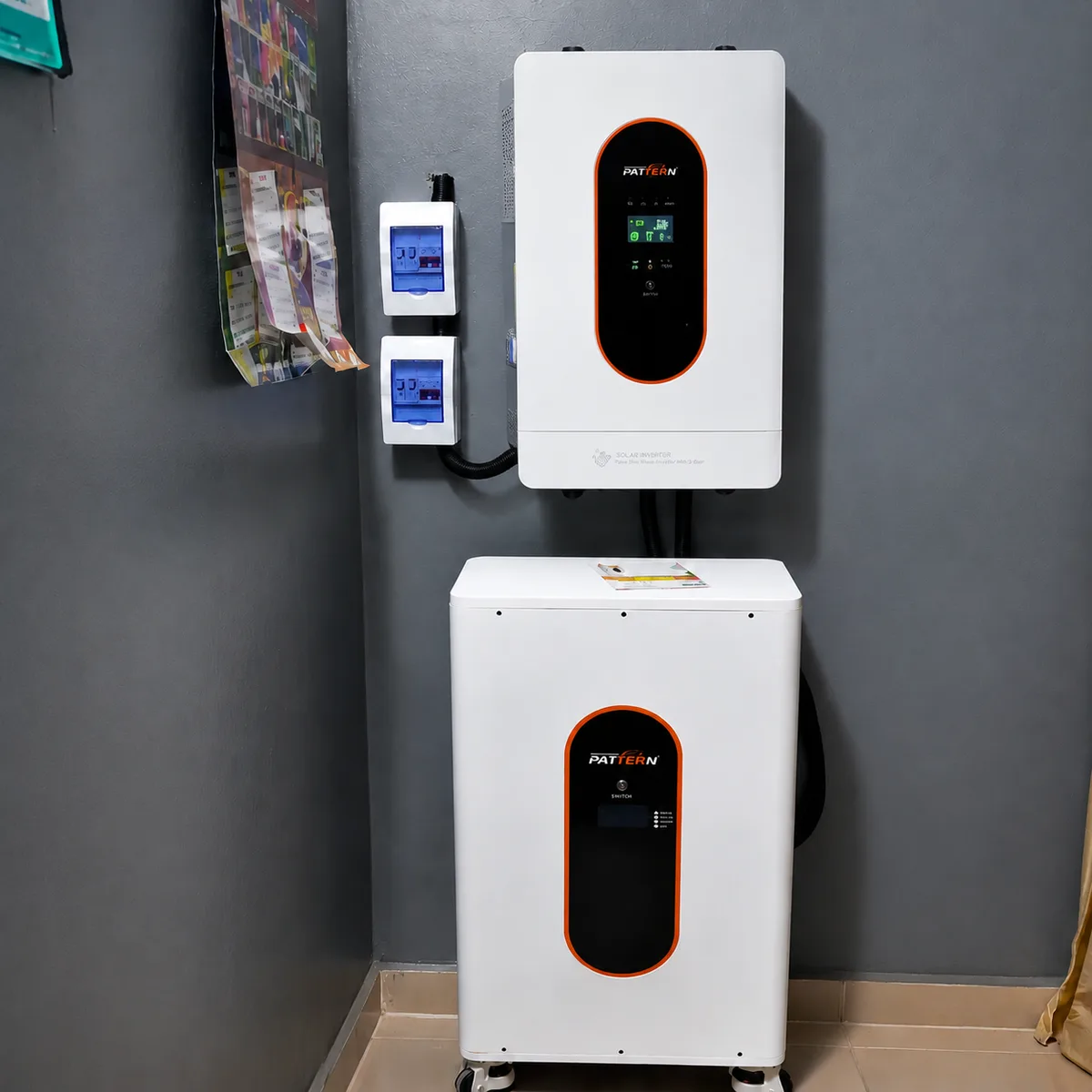 Villa Hybrid Inverter + Floor-Standing ESS — Residential · Nigeria