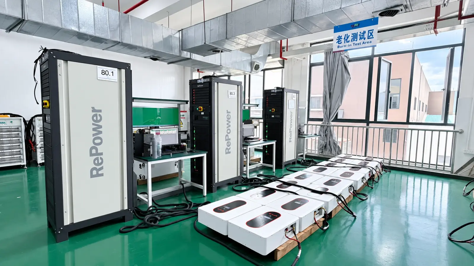 PATTERN battery manufacturing: Aging Test