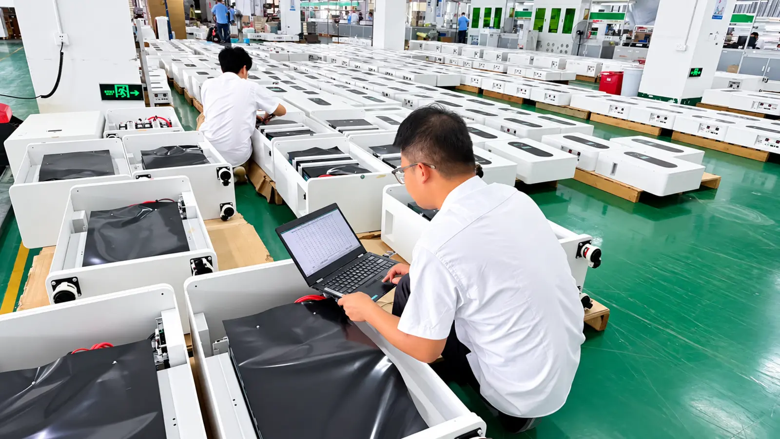 PATTERN battery manufacturing: Final Inspection