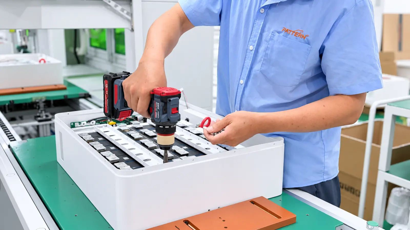 PATTERN battery manufacturing: System Integration