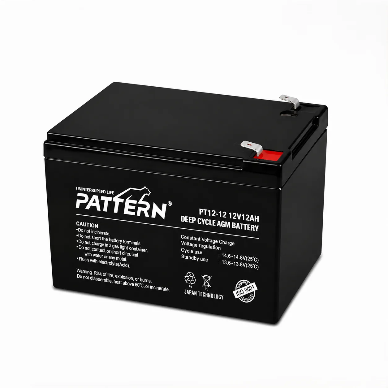 PATTERN Lead Acid Batteries