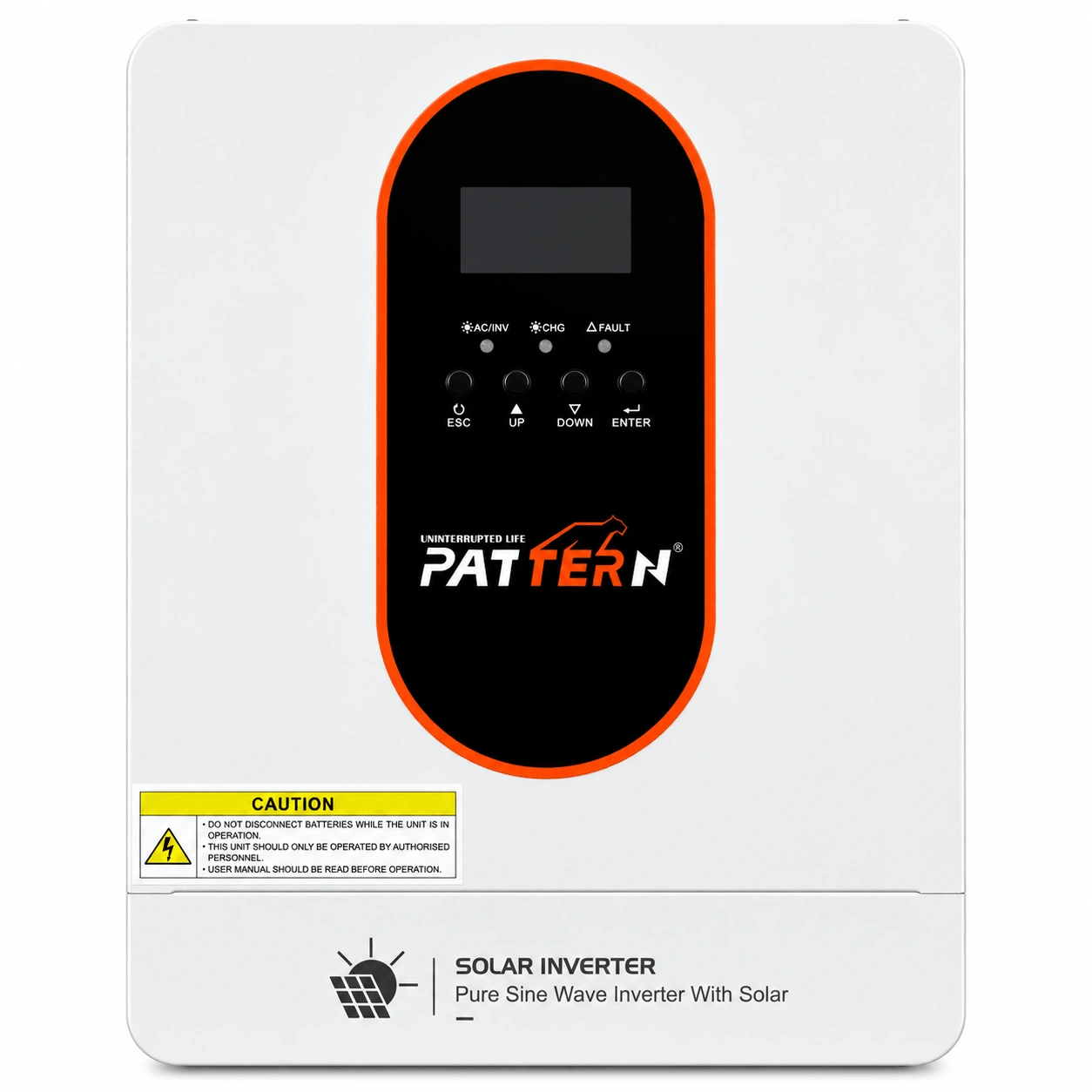 PATTERN PT-HD3224 high-frequency solar inverter front view