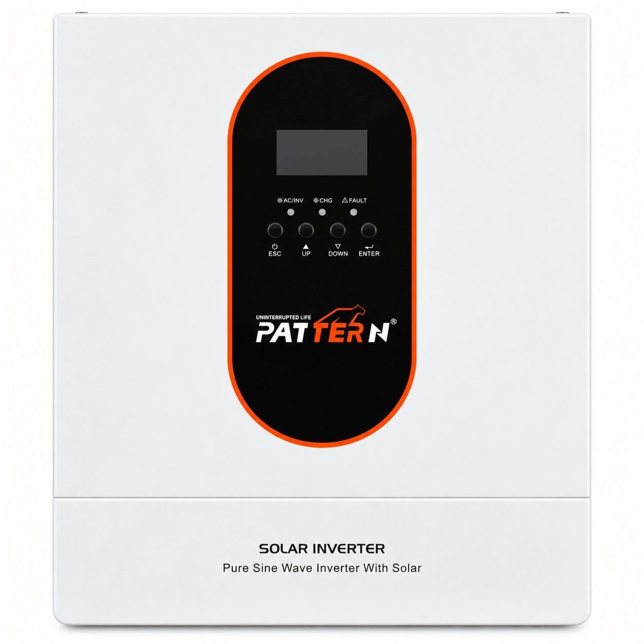 PATTERN PT-HDP12048 high-frequency solar inverter front view