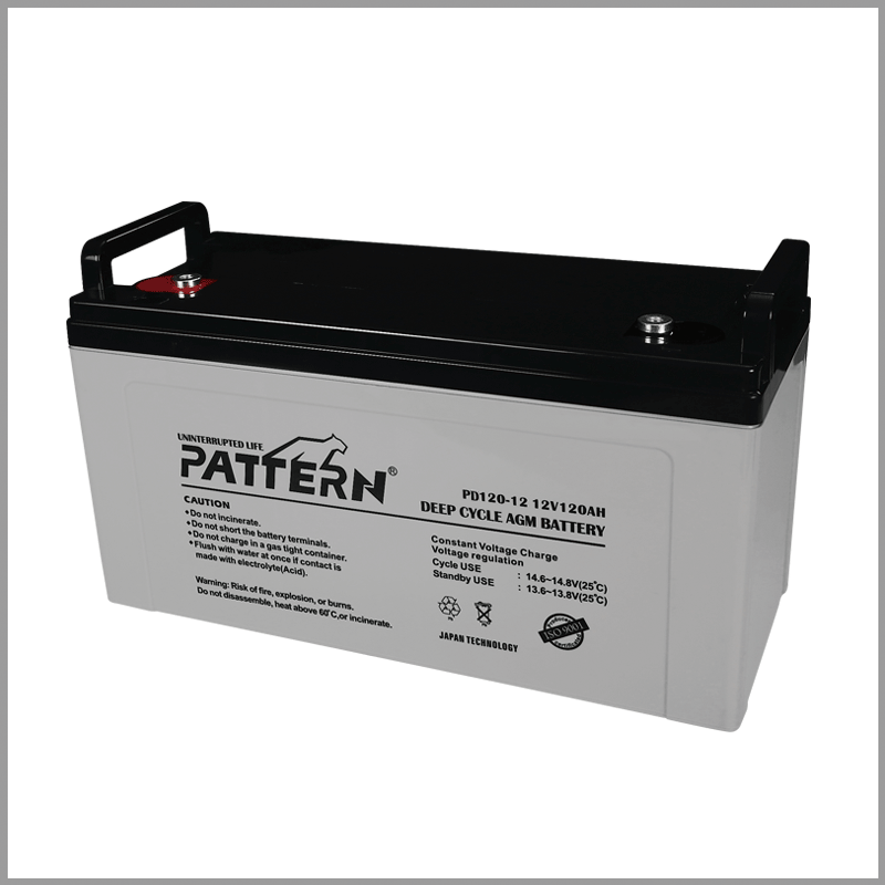 Deep Cycle Battery PD120-12 - Pattern