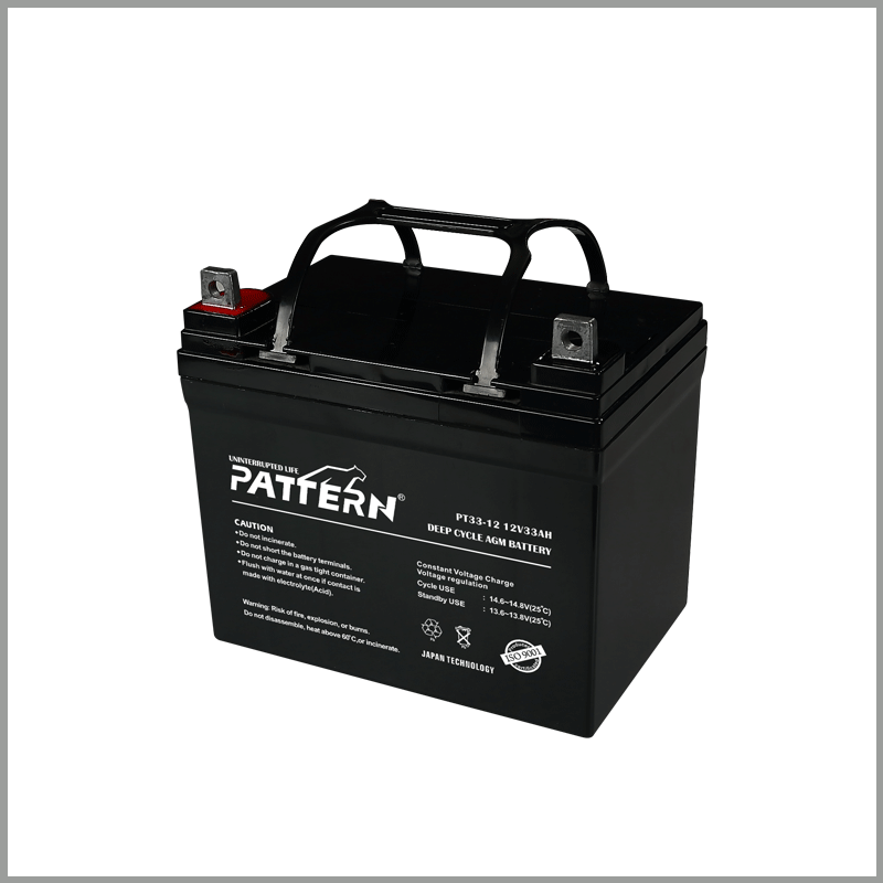 AGM battery PT33-12 - Pattern