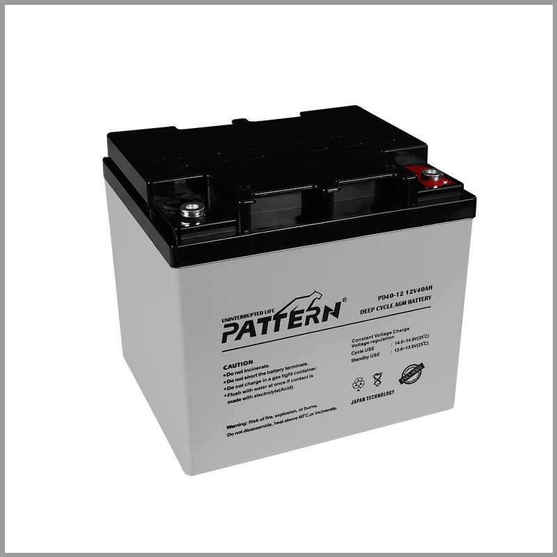 Solar Inverter Battery PD40-12 - Pattern