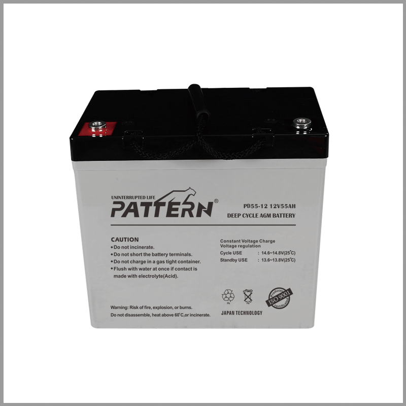 Solar Inverter Battery PD55-12 - Pattern